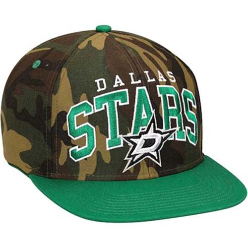 Camo Flat Brim Cap