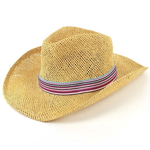 Paper straw hat