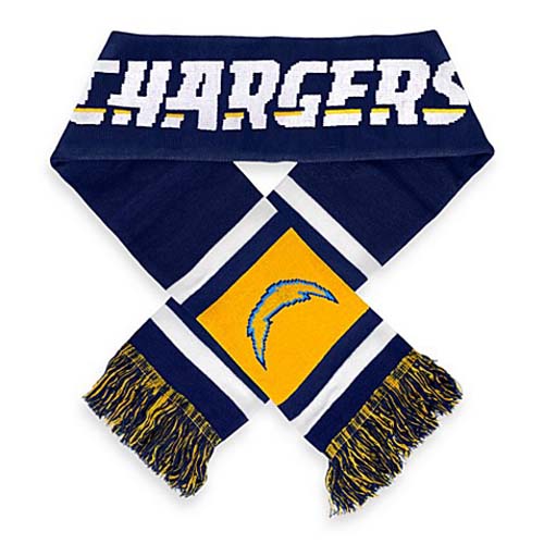 Knitted fan scarf